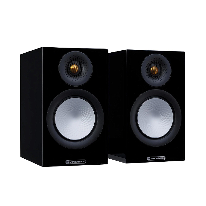 Bookshelf speakers Monitor Audio Silver 50 7G Black Gloss - img.2