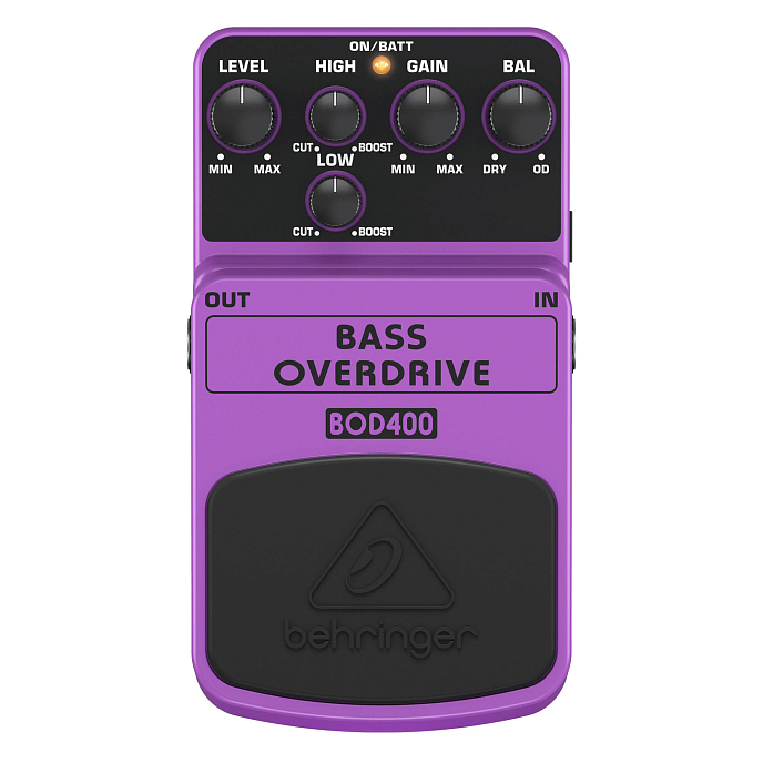 Effects Processor Behringer Bass Overdrive BOD400 Violet - img.0