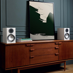 Bookshelf speakers Monitor Audio Gold 50 (6G) Satin White