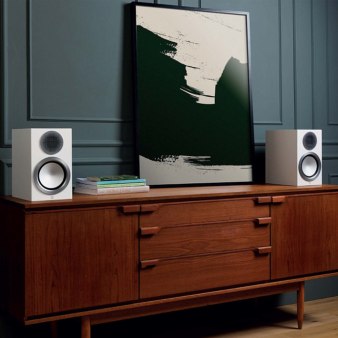 Bookshelf speakers Monitor Audio Gold 50 (6G) Satin White - img.2