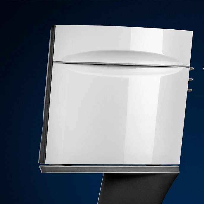 Bookshelf speakers Borresen M1 White Piano Lacquer - img.5