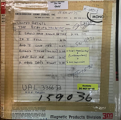 Vinyl Record The Beatles – A Hard Day's Night (Original Motion Picture Sound Track, US Version) LP