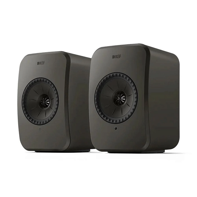 Kit KEF LSX II LT Graphite Grey + KEF P1 Desk Pad Black - img.1