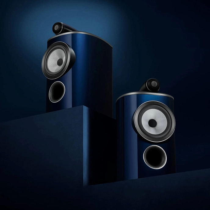Bookshelf speakers Bowers & Wilkins 805 D4 Signature Midnight Blue Metallic - img.8