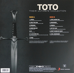 Vinyl Record Toto – Their Ultimate Collection - Red With Black Smoke - LP