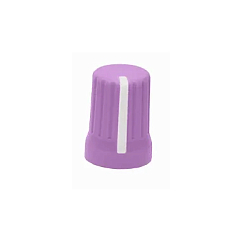 DJTT Chroma Caps Super Knob 90° (Rubber) Purple