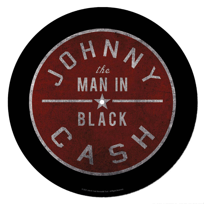 Vinyl Accessory Pyramid Johnny Cash (12 Slipmat) Black/Red - img.0