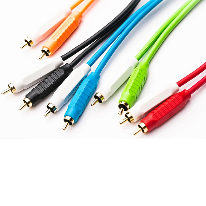 Cable DJTT Chroma Cables 2RCA - 2RCA Red 2m - img.2
