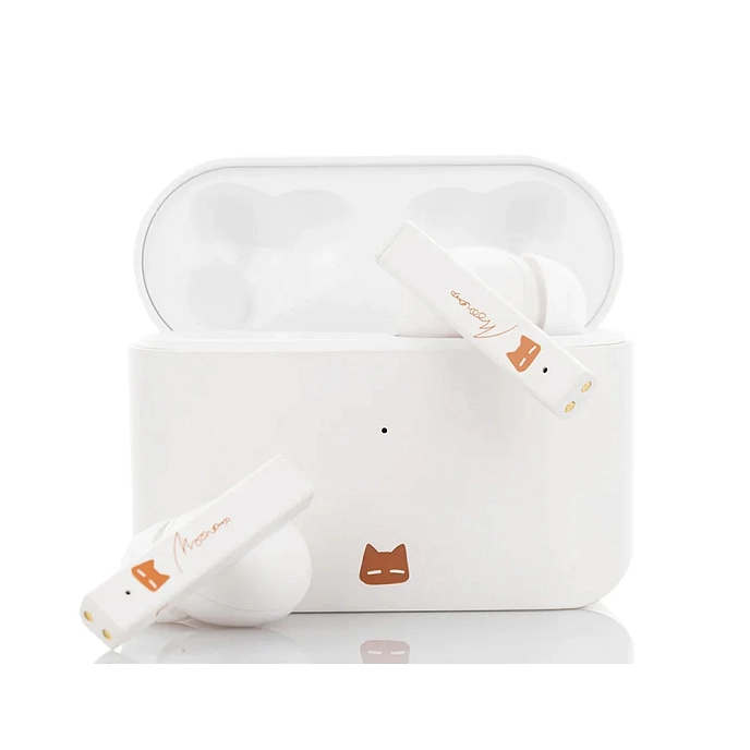 Wireless Headphones MoonDrop Nekocake white tws - img.0