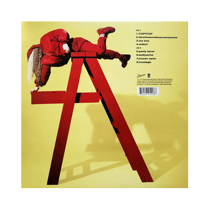 Vinyl Record Billie Eilish - Dont Smile At Me EP coloured LP - img.1