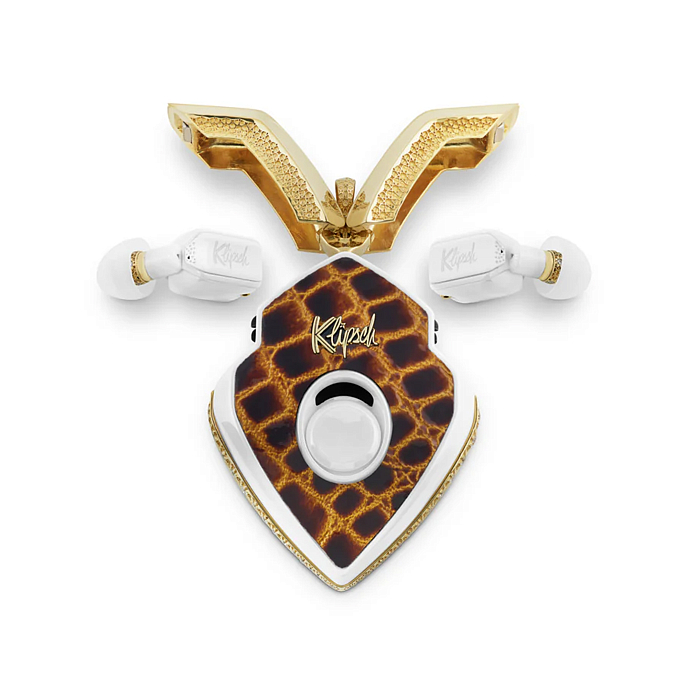 Wireless Headphones Klipsch T10 Bespoke Edition Golden Yellow Sunrise - img.0