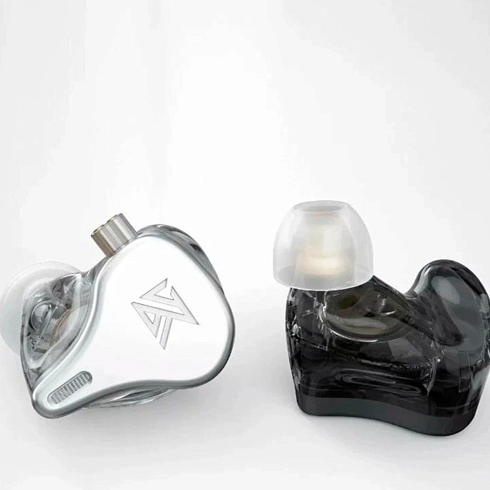 In-ear headphones KZ DQ6 wtih Mic Silver - img.1