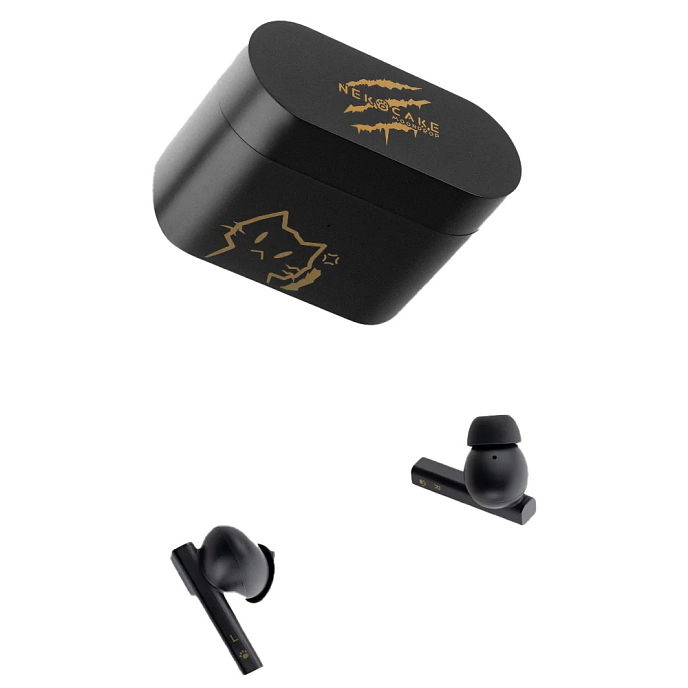 Wireless Headphones MoonDrop Nekocake Kuroneko black - img.1