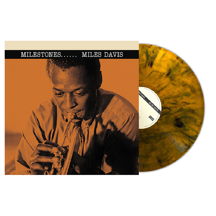 Vinyl Record Miles Davis – Milestones (Orange marble) LP - img.1