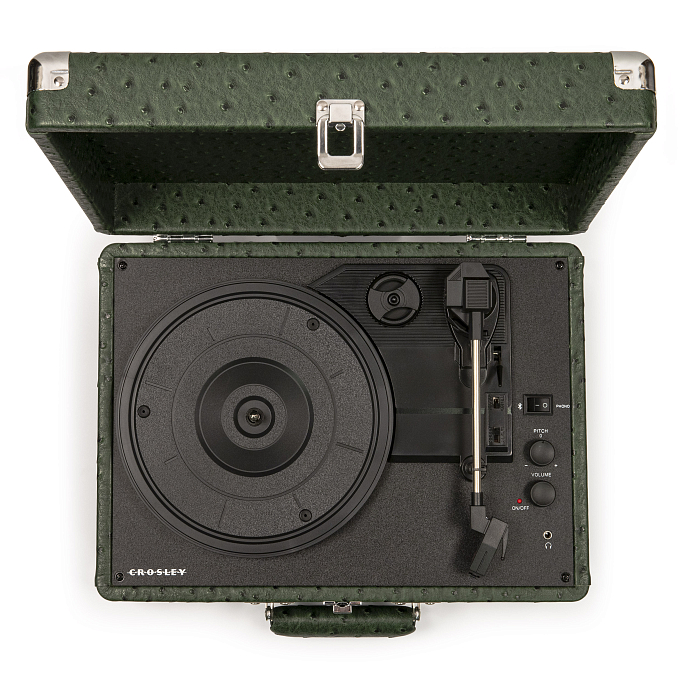 Turntable Crosley Cruiser Deluxe Green Ostrich - img.2