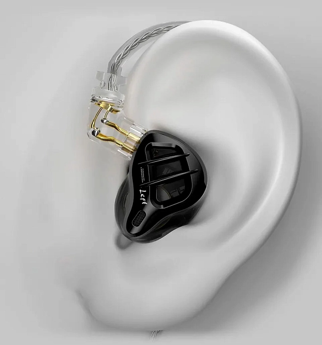In-ear headphones KZ ZAR with Mic Black - img.8