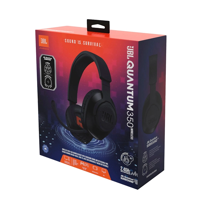 Gaming headset JBL Quantum 350 Wireless Black - img.9