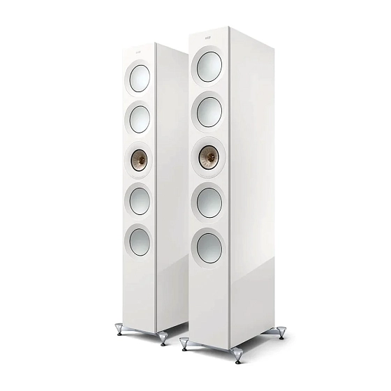 Floorstanding Speakers KEF Reference 5 Meta White Champagne - img.0