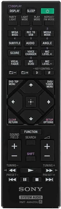 Speaker System Sony MHC-V73D Black - img.4