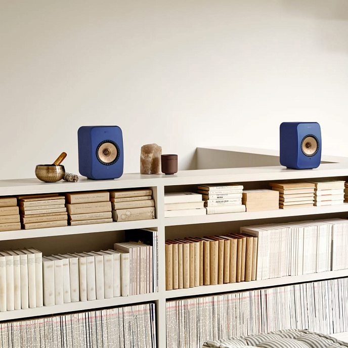 Kit KEF LSX II Mineral White + KEF B1 Wall Bracket Silver - img.15
