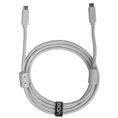 Cable UDG Ultimate Audio Cable USB-C - USB-C Straight 1.5m White