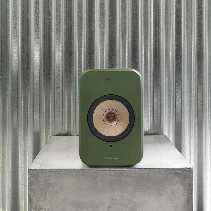 Bookshelf speakers KEF LSX II Olive Green - img.5