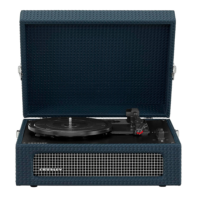 Turntable Crosley Voyager Portable With Bluetooth Out Navy - img.0