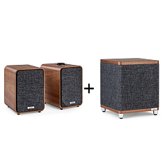 Kit Ruark MR1 Mk3 Rich Walnut + Ruark RS1 Walnut