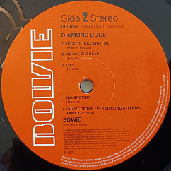 Vinyl Record David Bowie - Diamond Dogs (Half Speed) LP
