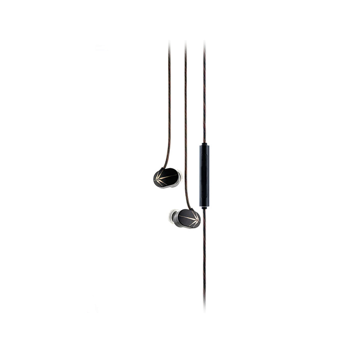 In-ear headphones MoonDrop Chu with mic black - img.0