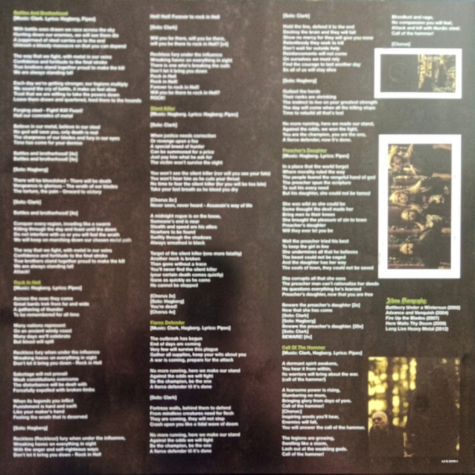 Vinyl Record 3 Inches Of Blood – Here Waits Thy Doom - 2LP - img.4