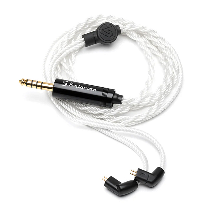 Cable 64 Audio Premium 8-Braid Cable Non-Recessed Silver 4.4mm - img.2