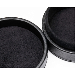 Headphone case 64 Audio Premium Leather Shipping Case Black