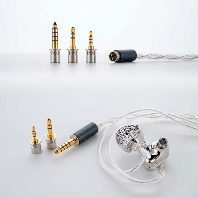 In-ear headphones MoonDrop Beautiful World (Limited) Silver - img.3