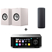 Speaker System KEF Q3 Meta Satin White + Eversolo Play + Loewe We. HEAR 1 Storm Grey (Bundle) - img.0