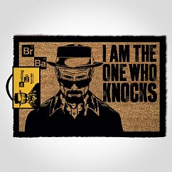 Floor mat Pyramid Breaking Bad I Am The One Who Knocks (Doormat) Black/Beige 40x60cm