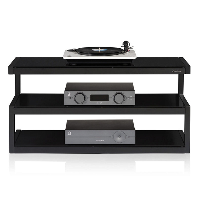 Hi-Fi Stand NorStone Esse AV Black (satin/frosted) - img.2
