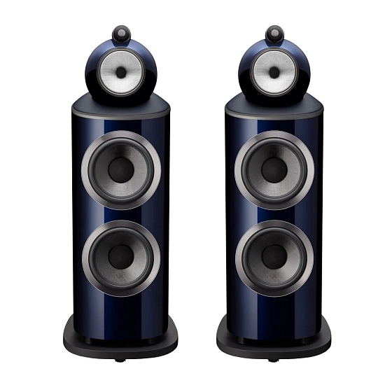 Floorstanding Speakers Bowers & Wilkins 801 D4 Signature Midnight Blue Metallic - img.0