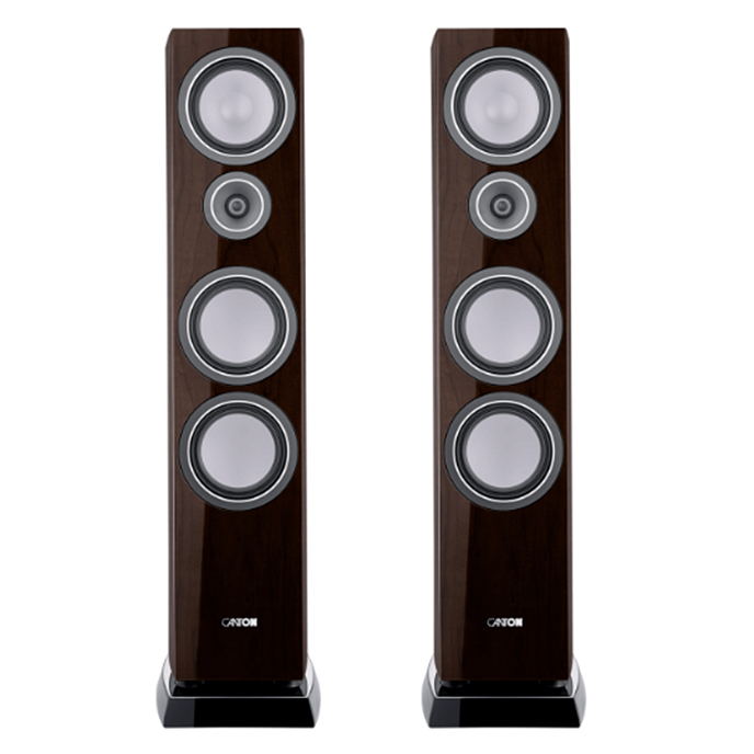 Floorstanding Speakers Canton Vento 80 Walnut High Gloss (Pair) - img.0