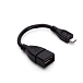 Cable Reloop USB OTG Cable usb-b micro to usb-a Black - img.0
