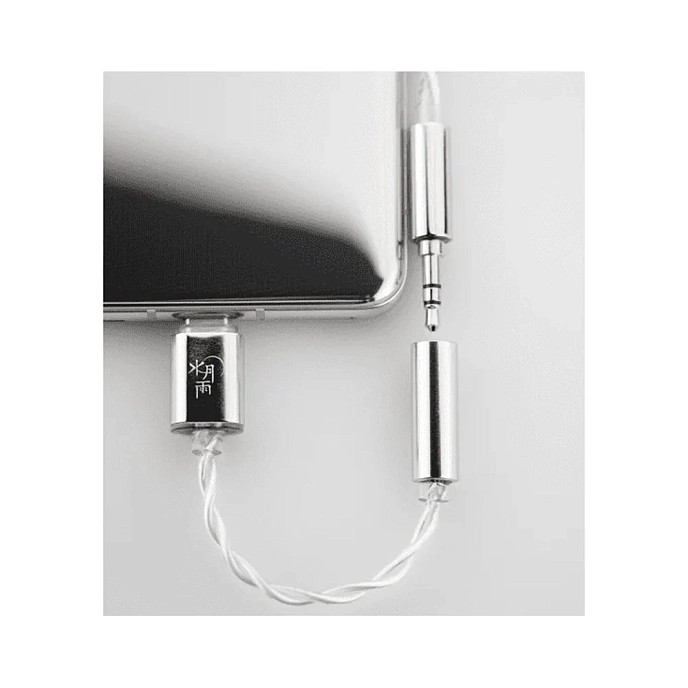 Headphone amplifier with DAC MoonDrop Click silver usb-c/3,5mm - img.3