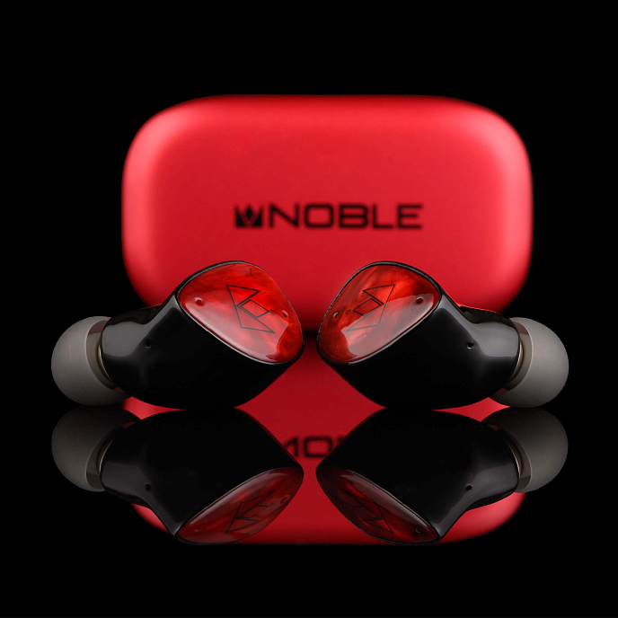 Wireless Headphones Noble Audio FoKus Amadeus Black Red - img.12
