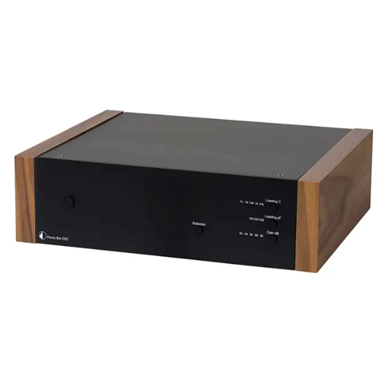 Phono Stage Pro-Ject Phono BOX DS2 Black Walnut - img.0