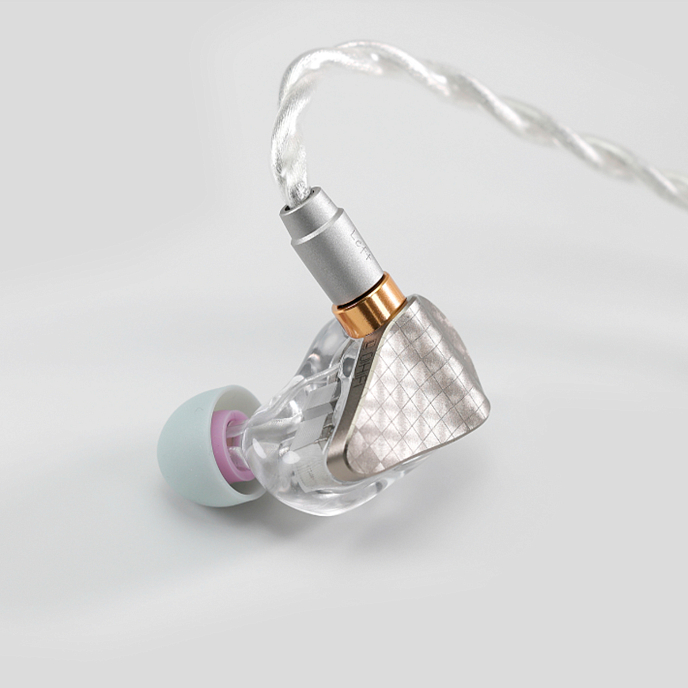 In-ear headphones ddHiFi E14D Surface Silver - img.5