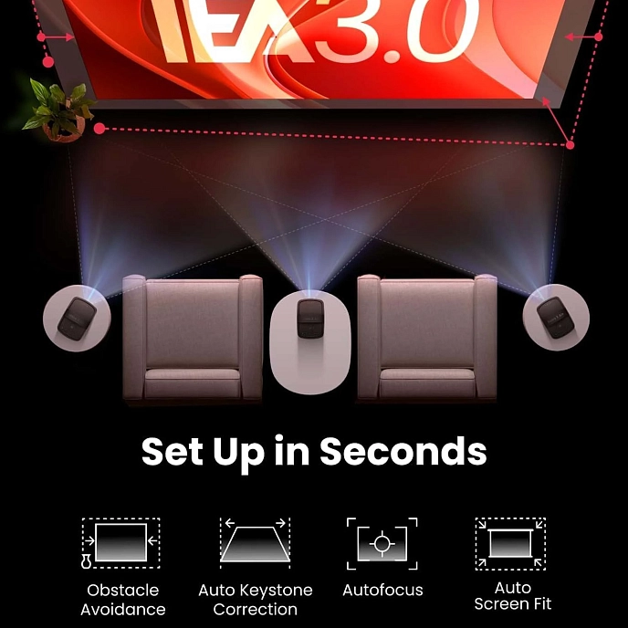 Projector Anker Nebula Mars 3 Air Black - img.9