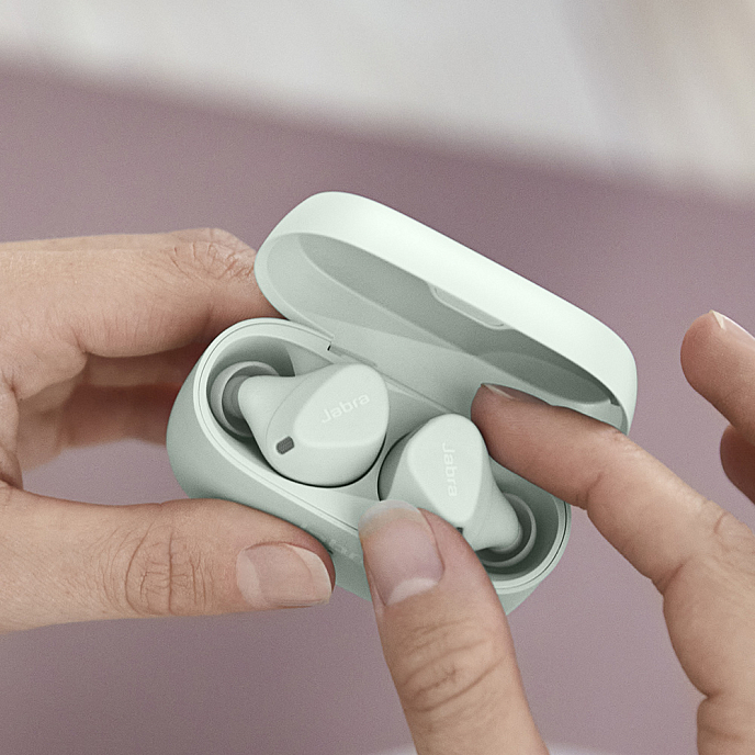 Wireless Headphones Jabra Elite 4 Active Mint - img.12