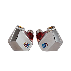 In-ear headphones Campfire Audio Grand Luna Silver/Red