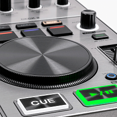 DJ controller Denon Prime GO+ Silver