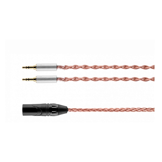 Cable MoonDrop UP 2x3.5mm - XLR 6.35mm - img.0