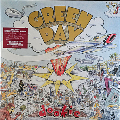 Vinyl Record Green Day – Dookie (Repress) (Raspberry Colour Vinyl) LP